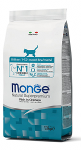 Monge Cat - Natural Superpremium - Kitten - 10 kg