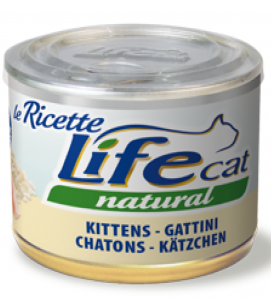 Life Cat - Natural - Le ricette - Kitten - 150g x 6 lattine