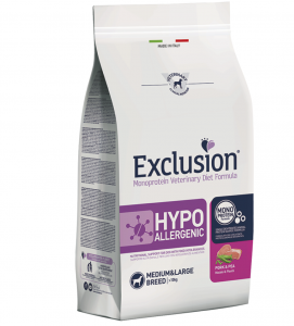 Exclusion - Veterinary Diet Canine - Hypoallergenic - Medium/Large - 12kg