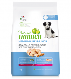 Trainer Natural - Medium - Puppy&Junior - 3 kg