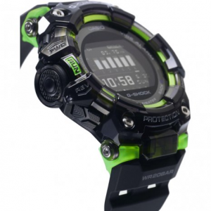 Casio G-Shock G-Squad, orologio digitale multifunzione, cassa verde fluo e nera