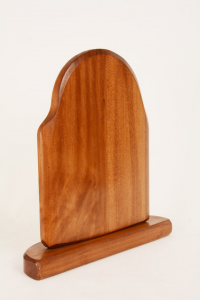 Tavola in legno con base cm 28x31