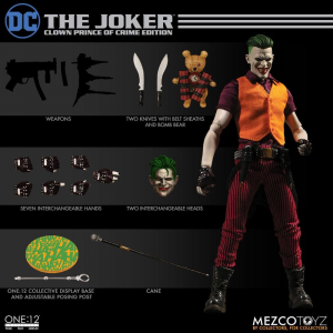 DC Comics: THE JOKER - CLOWN PRINCE OF CRIME EDITION by Mezco Toys