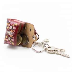 “Shoulder bag and keychain” set