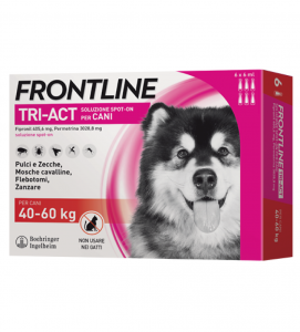 Frontline - TriAct - Da 40 a 60 kg - 6 pipette 