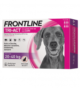 Frontline - TriAct - Da 20 a 40 kg - 6 pipette 