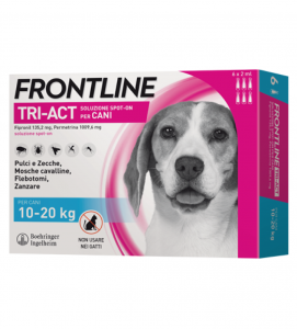 Frontline - TriAct - Da 10 a 20 kg - 6 pipette