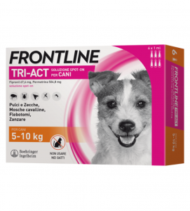 Frontline - TriAct - Da 5 a 10 kg - 6 pipette