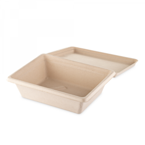 Box a conchiglia Brown rettangolare medio - 23,5x19x7 cm - FINE SERIE - View3 - small