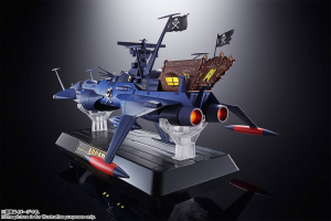 Soul of Chogokin GX-93 Space Pirate Captain Harlock Spaceship Arcadia by Bandai 