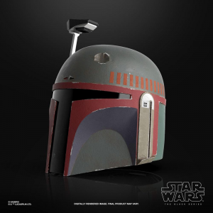 Star Wars Black Series Premium Electronic Helmet:​​​​​​​ Boba Fett (Re-Armored) The Mandalorian by Hasbro