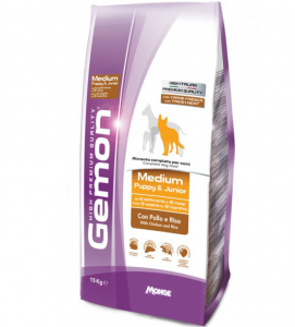 Gemon Dog - Medium Puppy&Junior - Pollo - 15kg