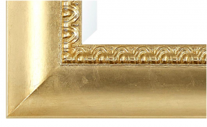 Gold leaf mirror 'fresco classico'