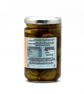 Olive verdi condite 280 grammi