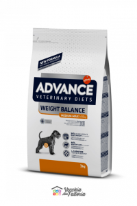 ADVANCE | DIET DOG | WEIGHT BALANCE MED/MAX / 3 kg 12 kg