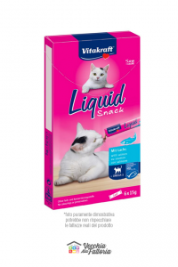 Vitakraft | Cat Liquid Snack con Salmone + Omega 3