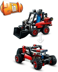 LEGO Technic 42116 -  Bulldozer e Bolide 2 in 1