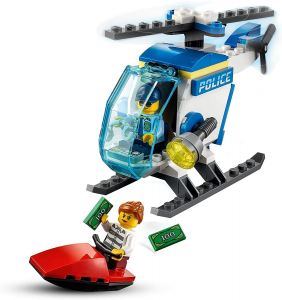 LEGO City 60275 -  Elicottero della Polizia con Minifigure di Poliziotto e Ladra