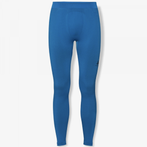 Odlo - Pantaloni base PERFORMANCE WARM Blu