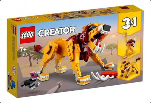 LEGO Creator 31112 - Leone Selvatico Struzzo e Facocero 3 in 1