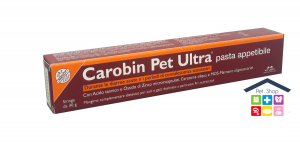 NBF LANES | Carobin Pet Ultra - Integratore Intestinale in Crema Appetibile / 30 gr