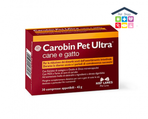 NBF LANES | Carobin Pet Ultra - Integratore Intestinale / 30 cps