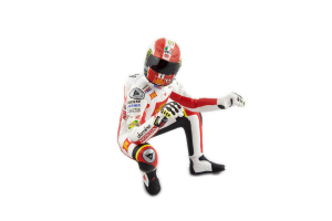 Figurine Marco Simoncelli MotoGP 2011 Hanging Off 1/12 Minichamps