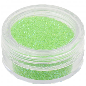 Polvere Glitter Verde per Nail Art