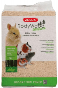 Zolux - Rody Wood Lettiera con Trucioli di Pino
