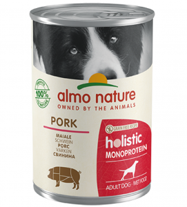Almo Nature - Holistic Dog - Adult - Monoprotein - 400g x 6 lattine