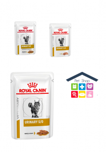 Royal Canin Gatto | Linea VET | Urinary Moderate Calorie,PATè ,Salsa - 12x100gr (bustina multipack)