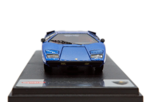 Lamborghini Countach LP400 Blue Metallic Openable 1/43 Kyosho