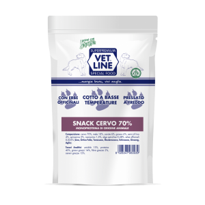 VET LINE - Cane Snack Cervo 80 gr