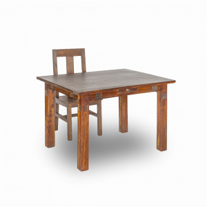 Sedia in legno di palissandro indiano 
