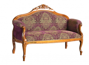 Sofa 2 Sitze im klassischen Stil Fleur