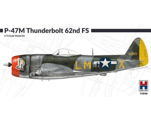 Hobby 2000: 1/72; P-47M Thunderbolt 62nd Fighter Squadron - Revell + Cartograf + Masks