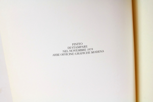 Libro Book Ferrari 80 - Enzo Ferrari- Ed.Arbe Officine Grafiche Modena 1979 Italiano