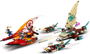 LEGO Ninjago 71748 - Battaglia in Mare dei Catamarani