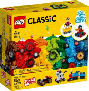 LEGO Classic 11014 - Mattoncini e Ruote