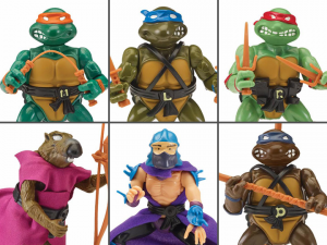 Teenage Mutant Ninja Turtles: Retro Rotocast SDCC 2020 Action Figure 6-Pack by Playmates
