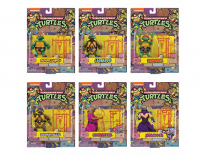 Teenage Mutant Ninja Turtles: Retro Rotocast SDCC 2020 Action Figure 6-Pack by Playmates