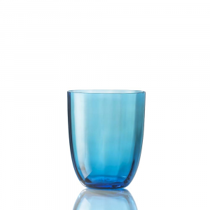 Water Glass Idra Optic Aquamarine