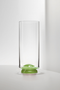 Water Glass Flûte Dot Pea Green