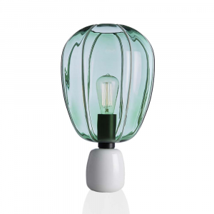 Lamp Mongolfiera Green Laurel-Bianco