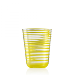 Bicchiere Bibita Twist Giallo