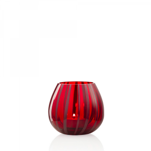 Candle Holder String Blueberry Red