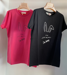 Tshirt Vicolo Bambina I'm Bunny  Anni 2 ,4 ,8, 10