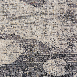 Alka - Tappeto in viscosa, tonalità marroni astratte stile contemporaneo, dimensioni 300 x 200 x 1 cm.