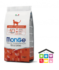 Monge  cat Senior – Pollo 0,400g