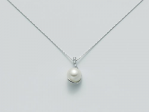 Collana Miluna In Oro E Diamanti Con Perle Parure Perle PCL3329